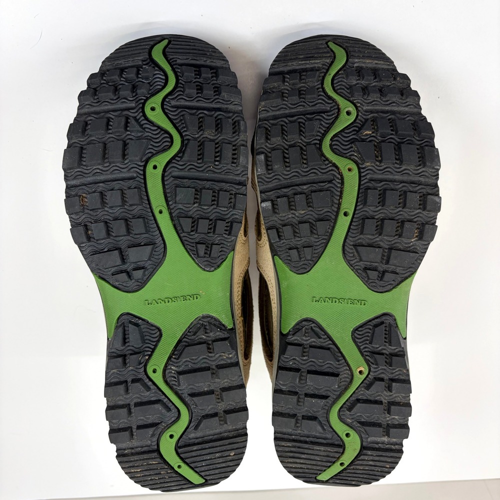 Lands End Water Shoes Hiking Sandals Tan Green Mens Size 8 B VGC - Picture 13 of 13